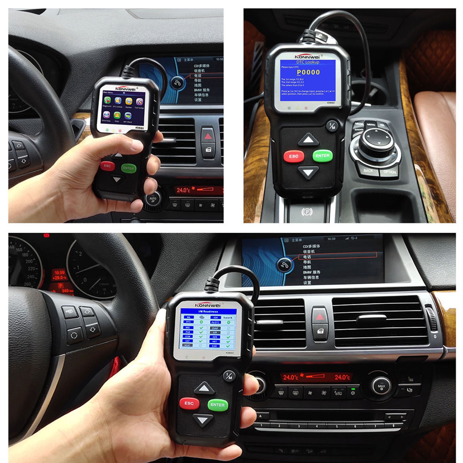 Scanner pentru diagnosticare, Redkid, USB, Negru - eMAG.ro