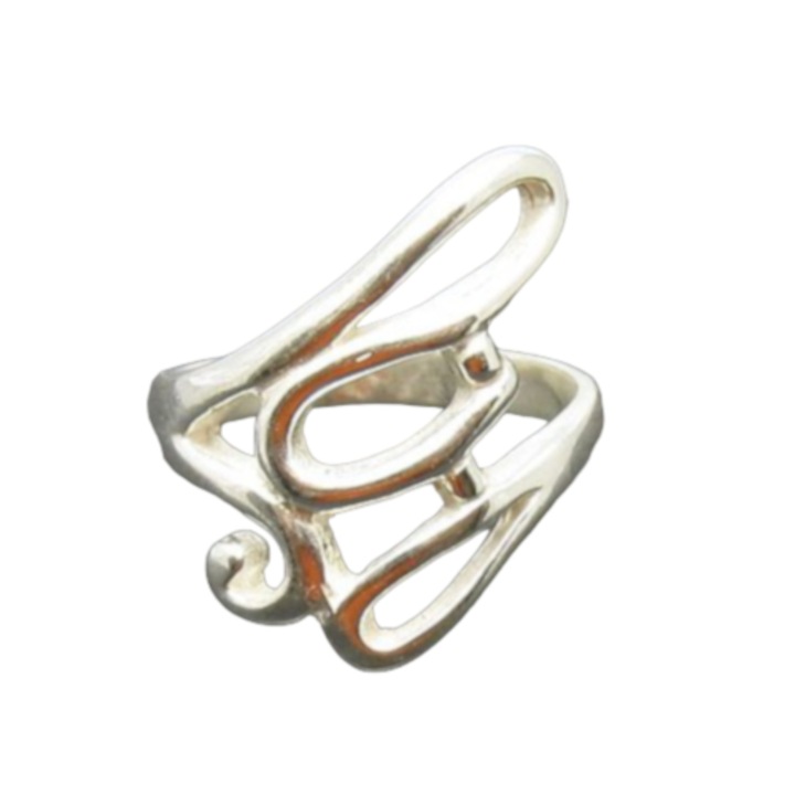 Inel dama, Empress, Argint, Argintiu