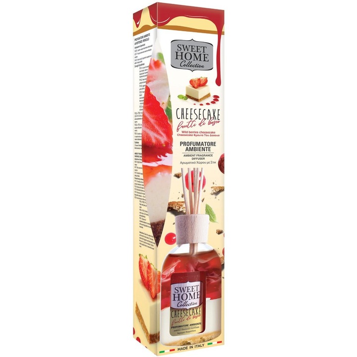 Odorizant de camera cheesecake, sweet home,100 ML