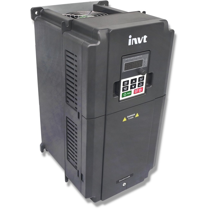 Invertor de curent trifazic INVT 400 V, 7, 5KW