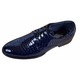 Pantofi barbati eleganti din piele naturala, Croco, bleumarin inchis, LAC, Marimea 44, TESTCROCOBL