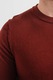 Jack & Jones, Пуловер от мерино с овално деколте, Керемидено червено