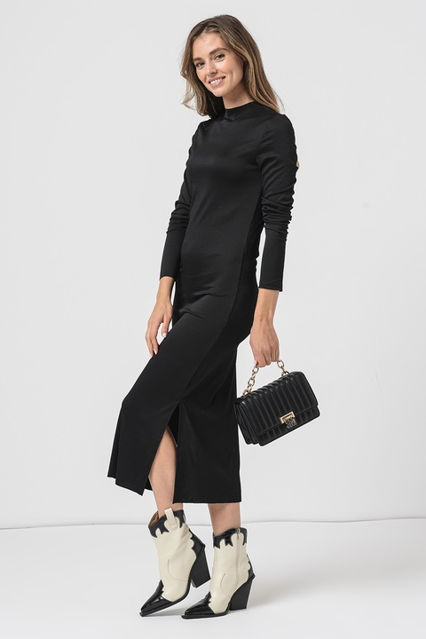 JdY, Вталена миди рокля Filipa, Черен