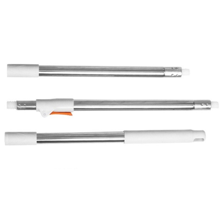 Tija Inox Rezerva pentru Mop, durabila, sistem rotativ eficient, manevrabilitate usoara datorita faptului ca este rotunda usor de asamblata si utilizat, alb, Dreamramp