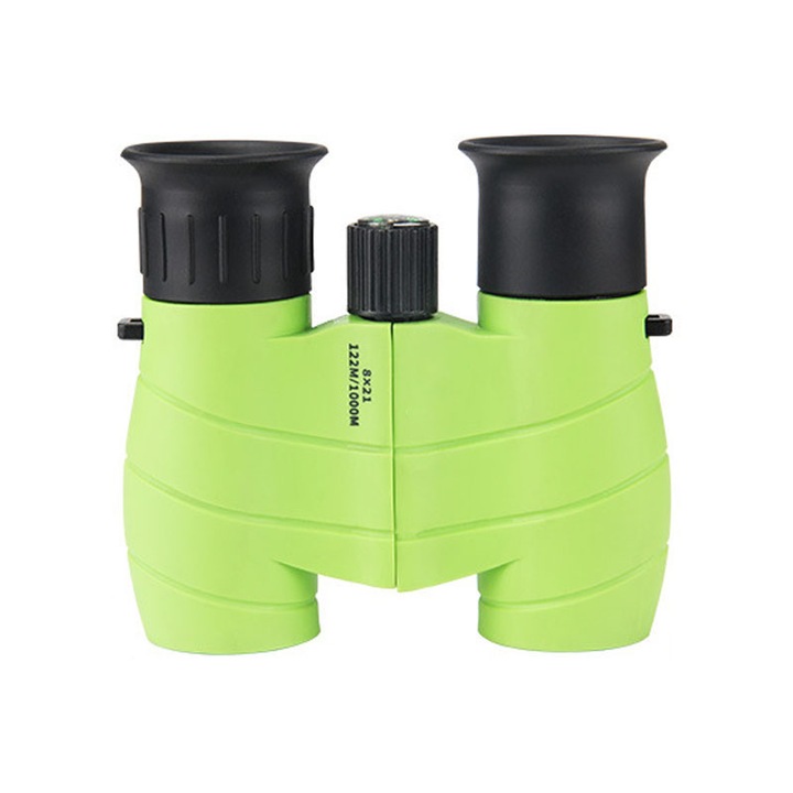 Детски бинокъл BaK-4, зелен, 8 x 21