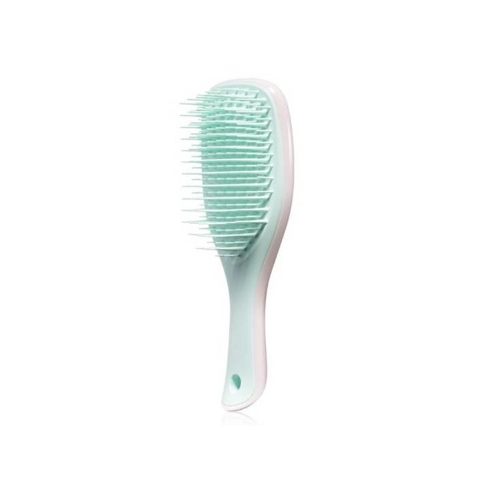 Мини четка за коса Tangle Teezer Wet Detangler за деца, розова, преносима