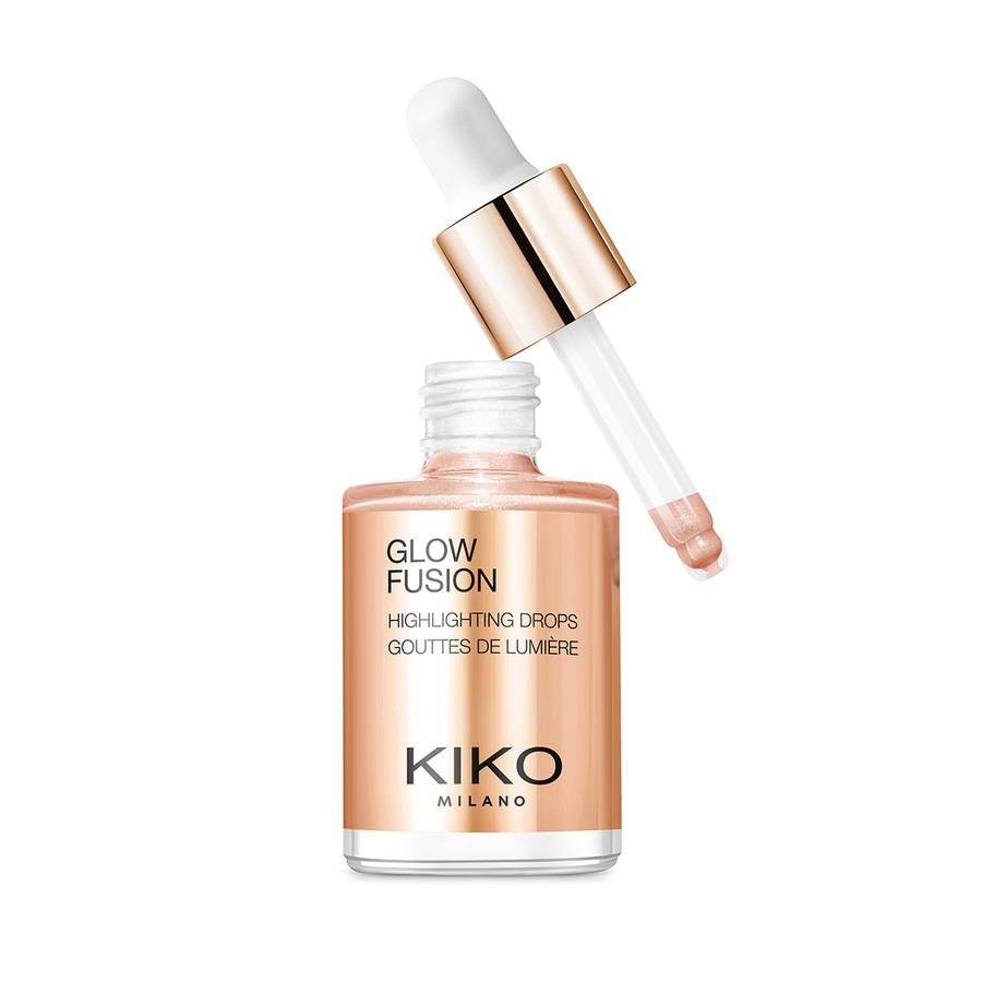 Iluminator lichid, Kiko Milano, Glow Fusion, Efect metalic, 02