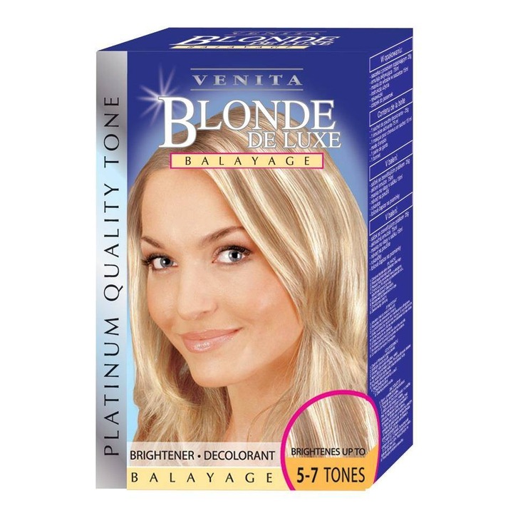 Decolorant pentru par De Luxe Balayage , Venita, Blond