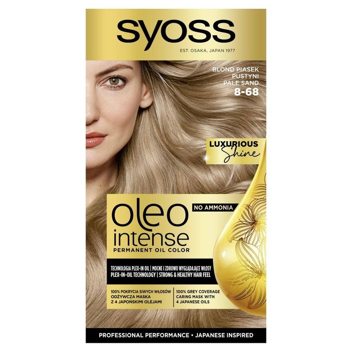 Vopsea de par 8.68, Syoss, Blond