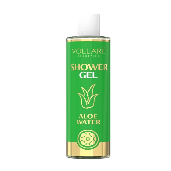 Gel de dus cu aroma de aloe vera Vollaré Cosmetics, 390 ml