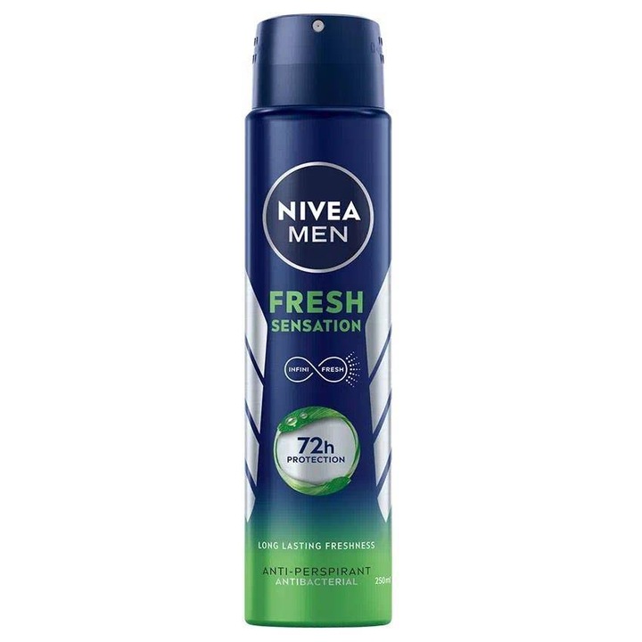 Nivea Men Fresh Sensation izzadásgátló spray, 250ml
