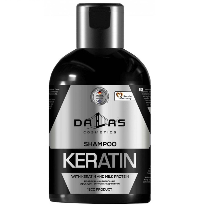 Кератинов шампоан за суха и увредена коса Dalas 1000гр - eMAG.bg