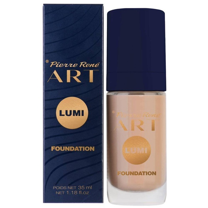 Озаряващ фон дьо тен Lumi Touch Art 02, Pierre Rene, 35 мл