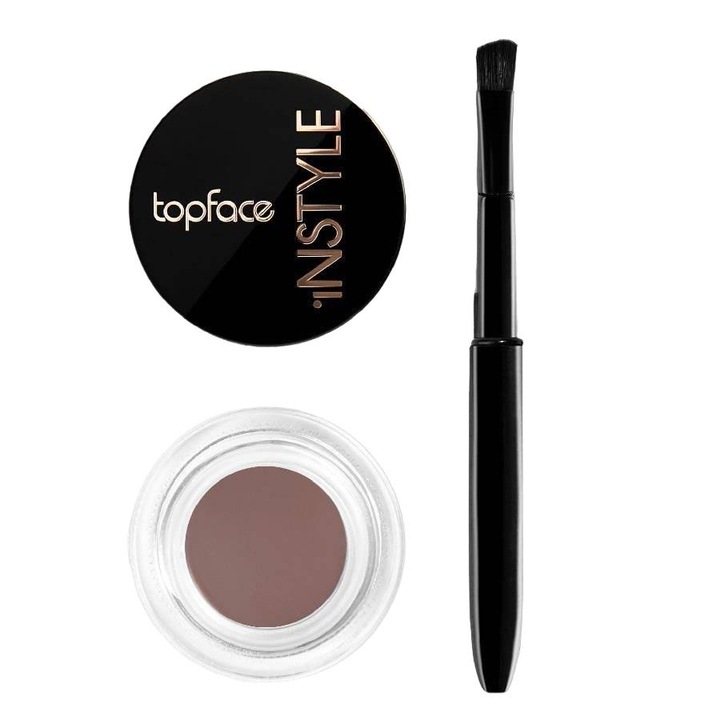 Eyeliner, Topface, cu pensula, 3.5 g, bej