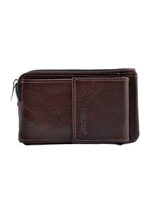 Portofel barbati, Bartex, Piele, Maro