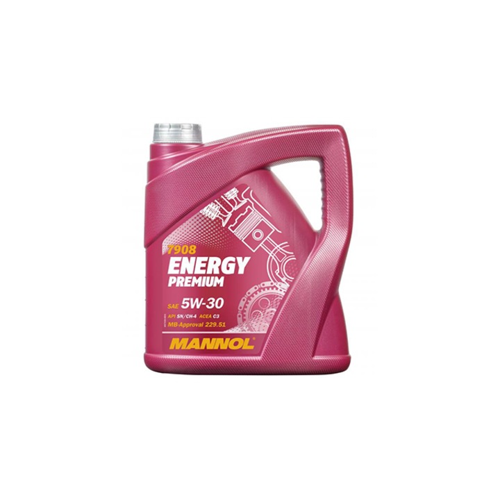 Ulei motor Mannol, volum 4 litri, sintetic