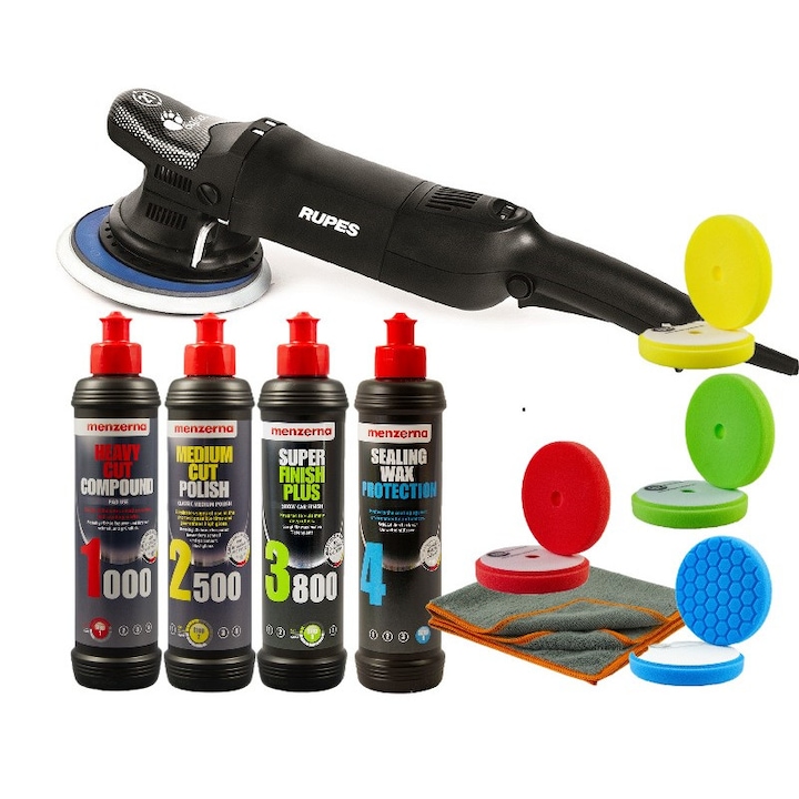 Masina polish cu excentric RUPES LHR21ES BigFoot, polisare Menzerna, PP-11403.M4