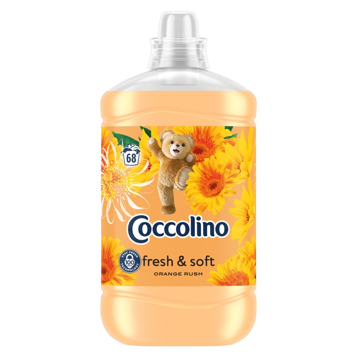 Balsam de rufe, Coccolino, Orange Rush, 1700 ml