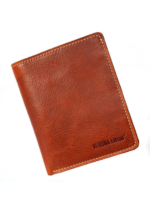 Portofel barbati, Verona, Piele, Maro