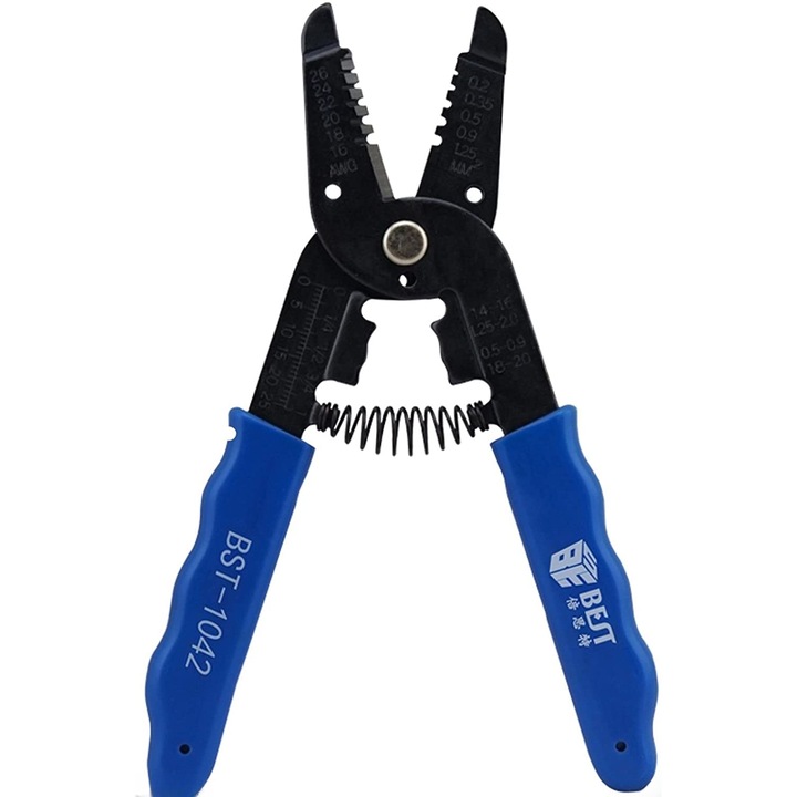 Клещи за оголване 0,2-1,25 mm² BST-1042, Blue & Black, Enisei Electronics