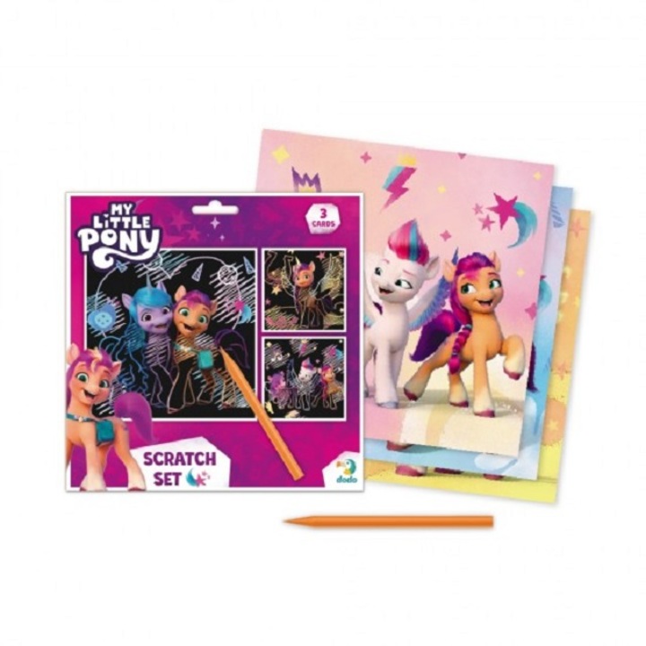 Set 3 planse razuibile−gravura My Little Pony, Prietenii