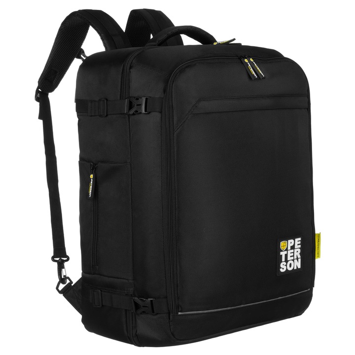 Rucsac pentru barbati, Peterson, Eustanos, neagra, One size