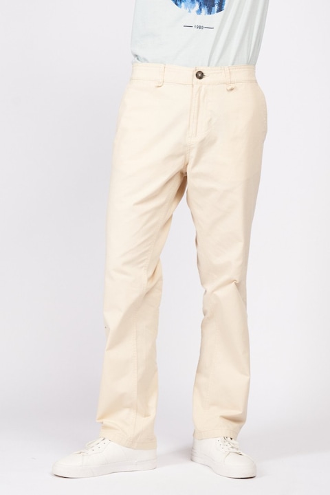 Мъжки панталон с джобове Ш52 Л32 Бежов
