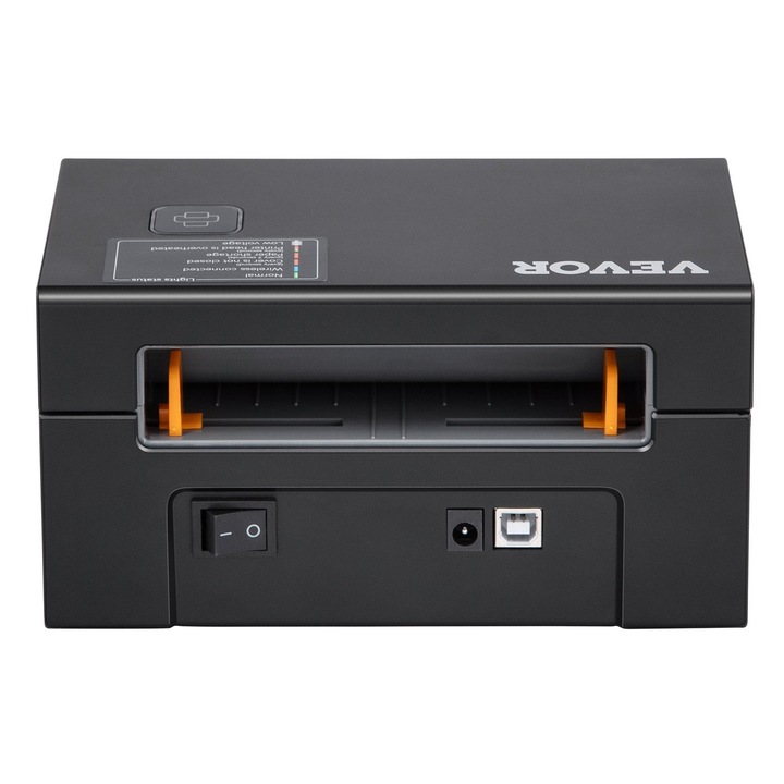 Принтер за етикети, Vevor, 15cm/s, 203DPI, Thermal, A0, Bluetooth, сив