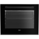 Готварска печка Beko FSM62320SAC, Смесена, 4 нагревателни зони, WOK, Високоефективна газова горелка, Safety Plus, Чугунен грил, SteamShine Cleaning, Каталитично самопочистване, Таймер, Клас А, 60 см, Антрацит