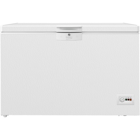 Lada frigorifica Beko HSM37540, 360 l, Clasa E, Conditii extreme, Fast Freezing, Securizare yala , Alb