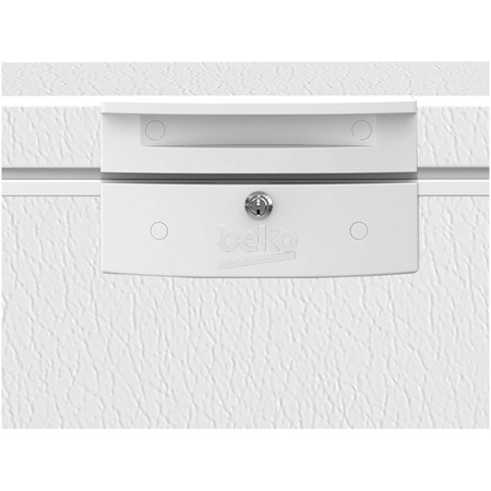 Lada frigorifica Beko HSM37540, 360 l, Clasa E, Conditii extreme, Fast Freezing, Securizare yala , Alb