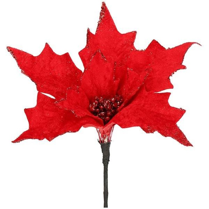 Set 3 ornamente brad Craciun rosii Steaua Bethleemului, diametru 24 cm