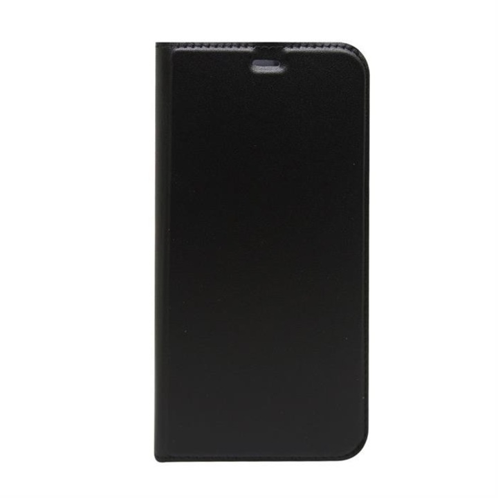 Huawei P40 oldalra nyíló tok, Fekete