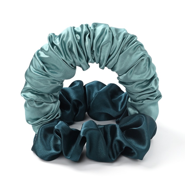 Ondulator de par fara caldura, Matase, MNK-Tech0928, Verde