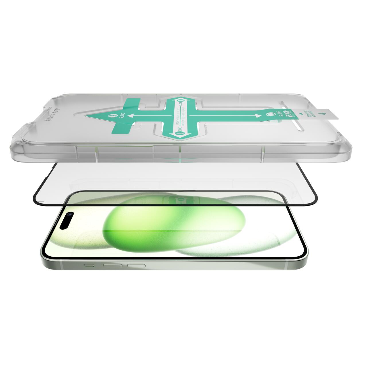 Folie de protectie Next One, All-rounder glass screen protector pentru iPhone 15 Plus