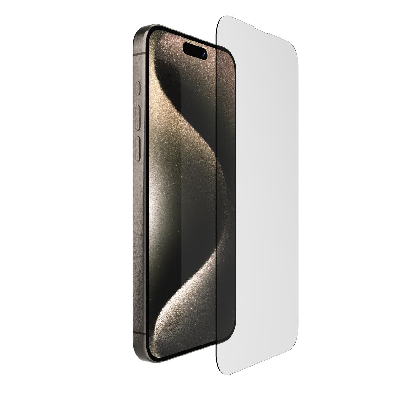 Folie de protectie Next One, Tempered glass screen protector pentru iPhone 15 Pro Max