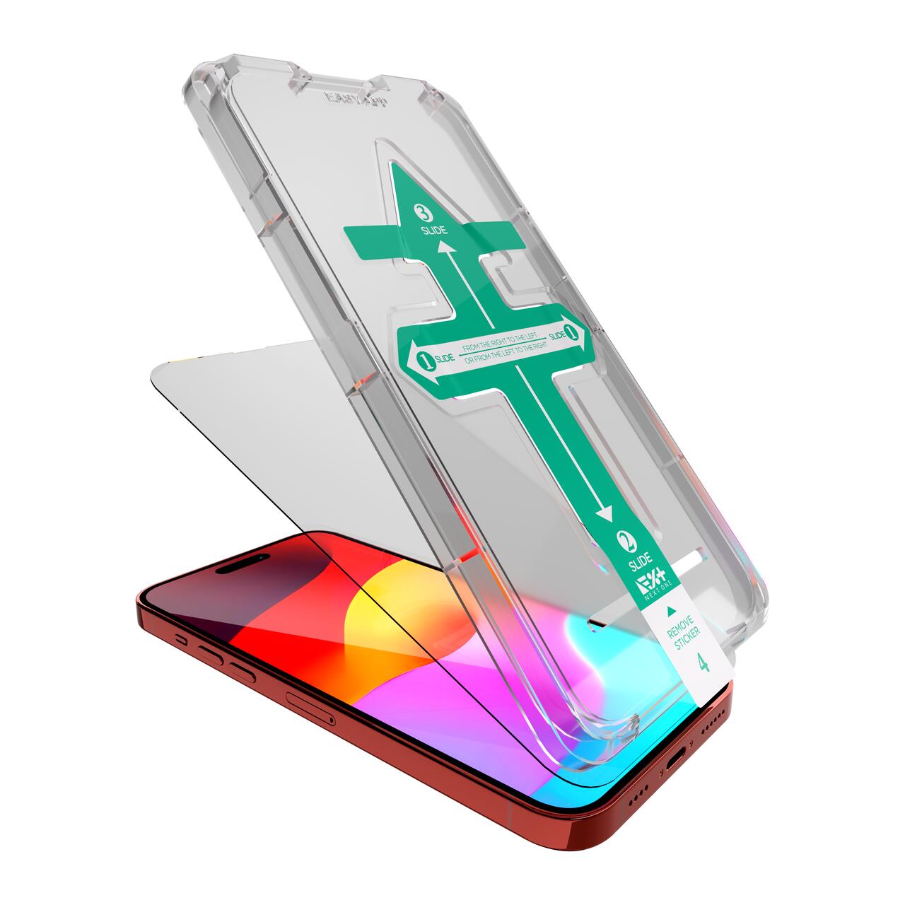 Folie de protectie Next One, Tempered glass screen protector pentru iPhone 15 Plus