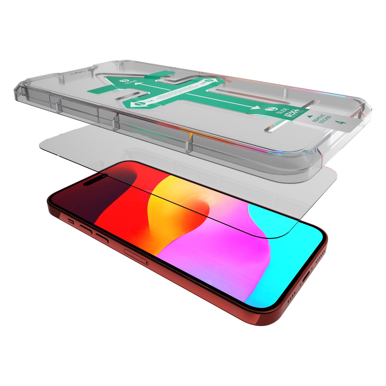 Folie de protectie Next One, Tempered glass screen protector pentru iPhone 15 Plus