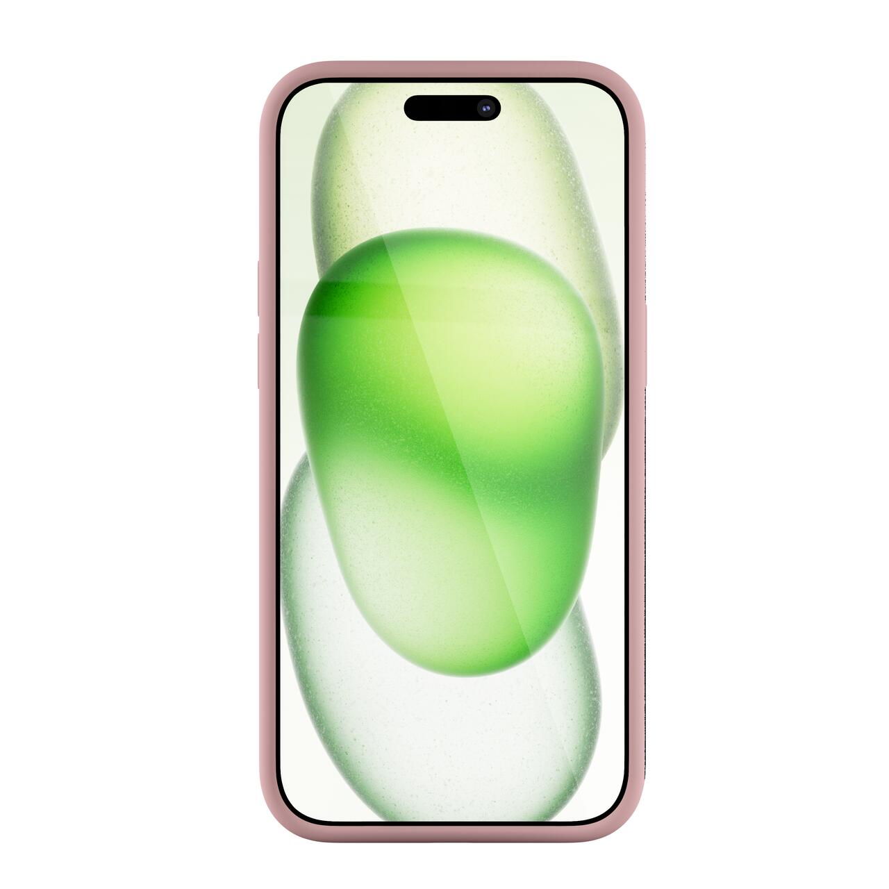 Husa de protectie Next One Silicone Case pentru iPhone 15, MagSafe compatible, Ballet Pink