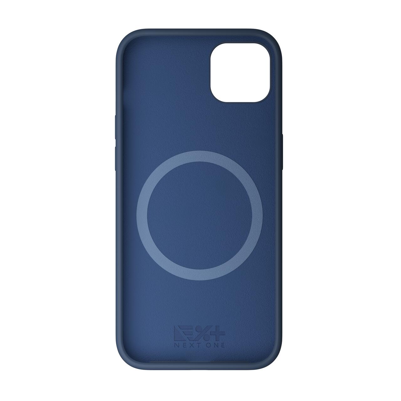 Husa de protectie Next One Silicone Case pentru iPhone 15, MagSafe compatible, Royal Blue