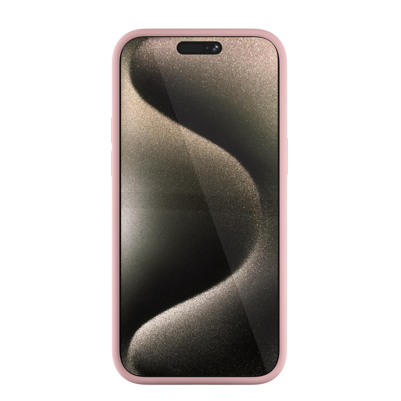 Husa de protectie Next One Silicone Case pentru iPhone 15 Pro Max, MagSafe compatible, Ballet Pink