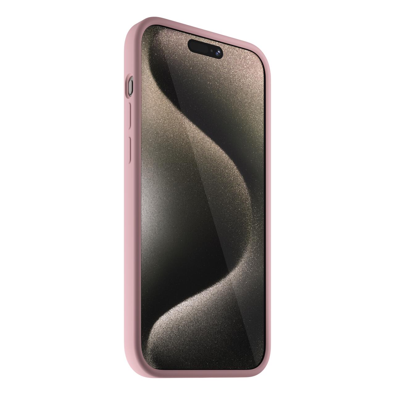 Husa de protectie Next One Silicone Case pentru iPhone 15 Pro Max, MagSafe compatible, Ballet Pink