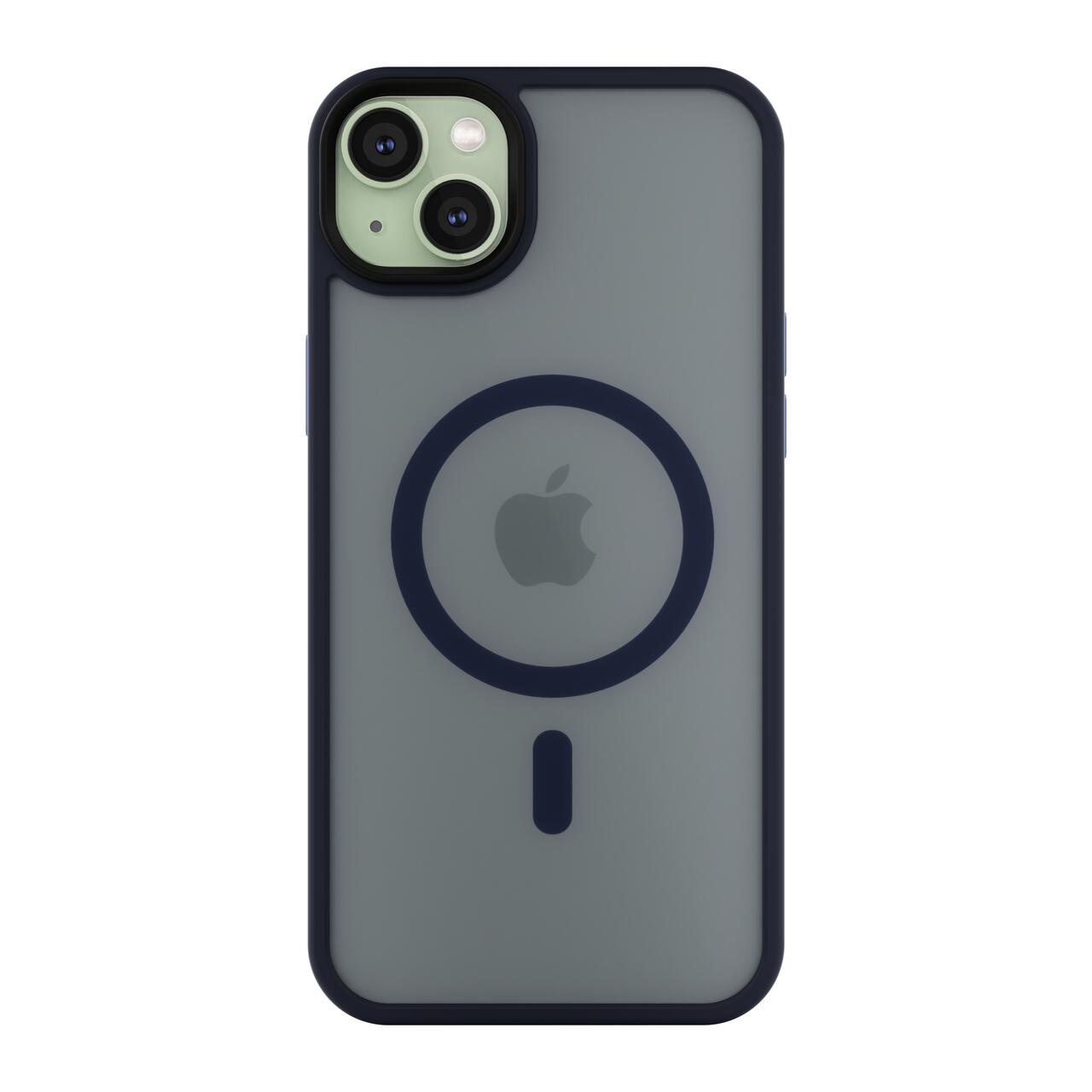 Husa de protectie Next One Mist Shield Case pentru iPhone 15 Plus, MagSafe Compatible, Midnight