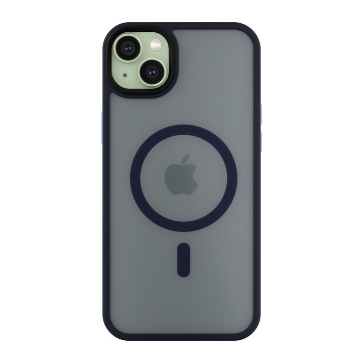 Предпазен калъф Next One Mist Shield за iPhone 15 Plus, Съвместим с MagSafe, Midnight