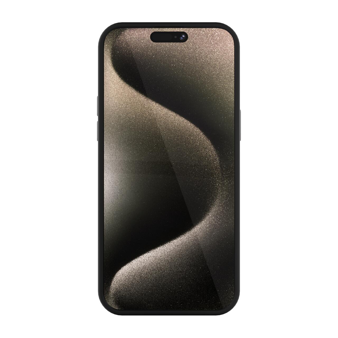 Husa de protectie Next One Mist Shield Case pentru iPhone 15 Pro, MagSafe Compatible, Black