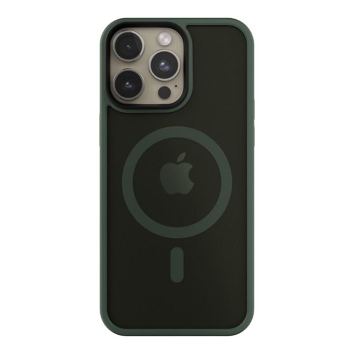 Предпазен калъф Next One Mist Shield за iPhone 15 Pro Max, Съвместим с MagSafe, Pistachio