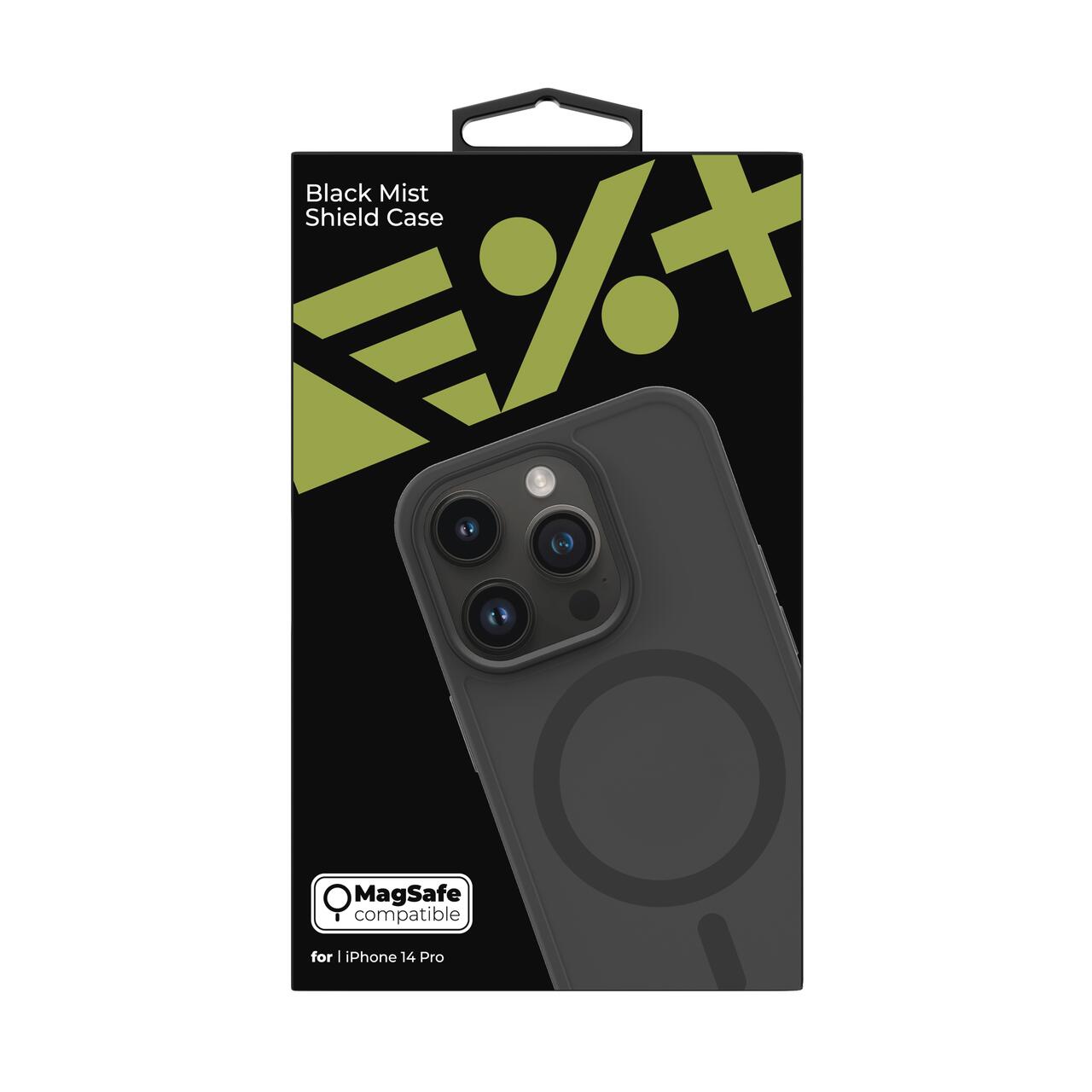 Husa de protectie Next One MagSafe Mist Shield Case pentru iPhone 14 Pro, Black