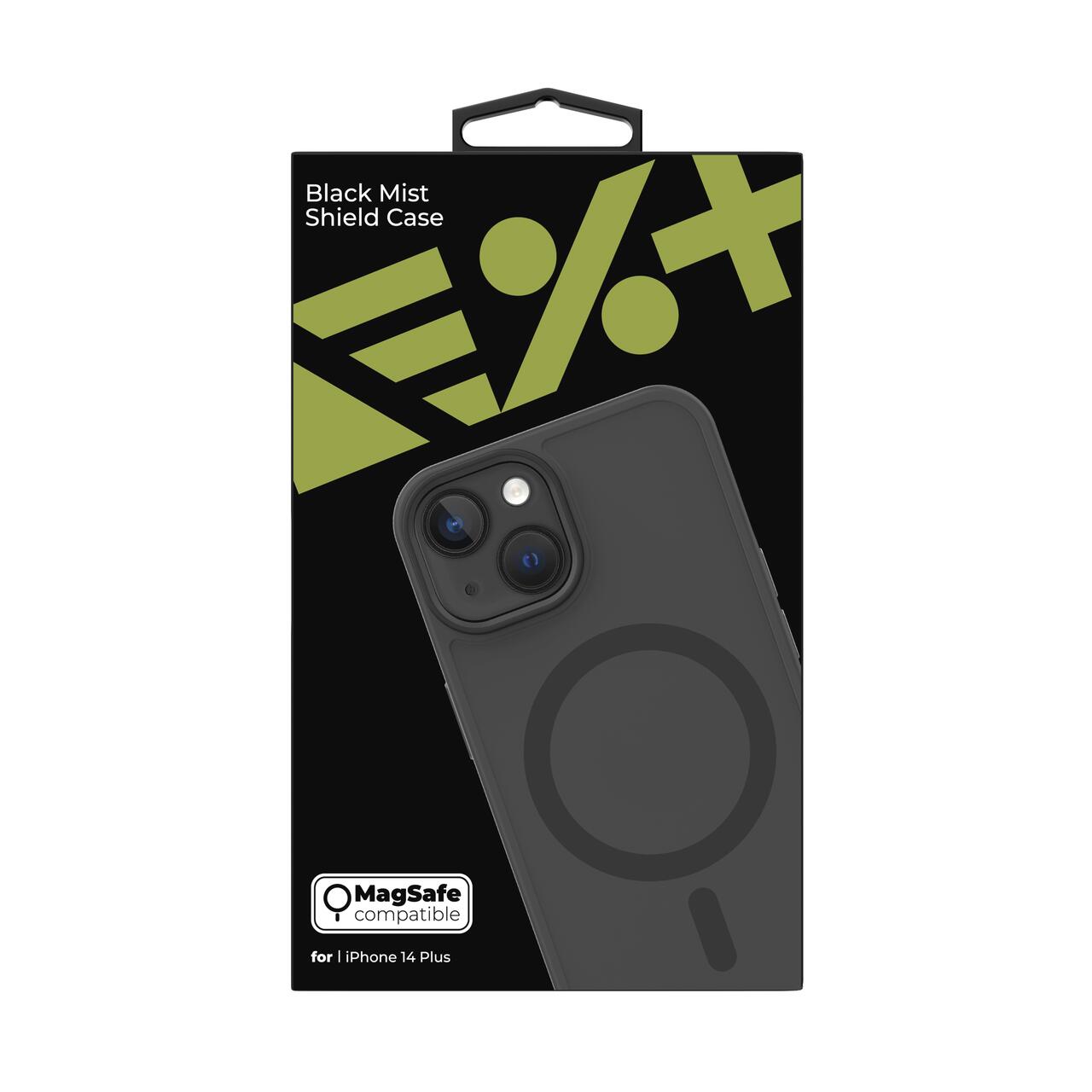 Husa de protectie Next One MagSafe Mist Shield Case pentru iPhone 14 Plus, Black