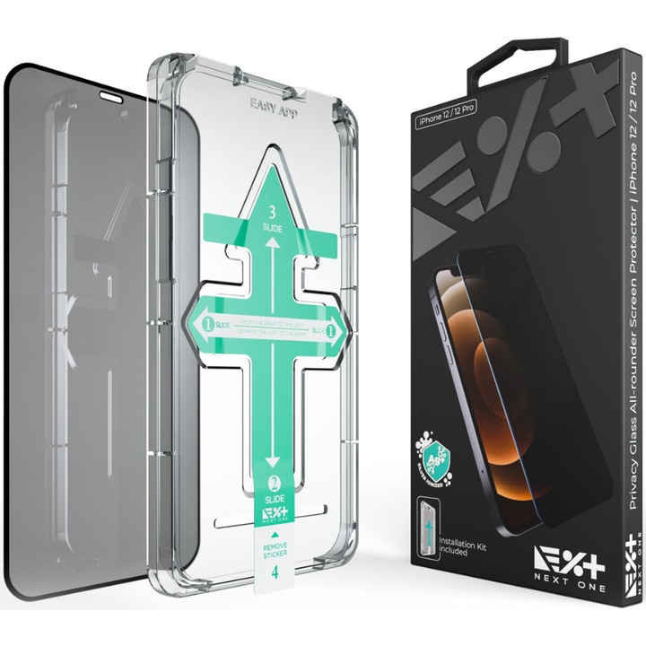 Next One Privacy Screen Protector All-rounder iPhone 12 & 12 Pro