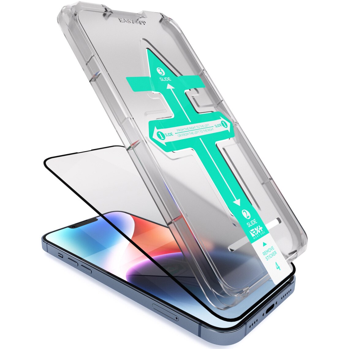 Folie de protectie Next One, All-rounder glass screen protector pentru iPhone 14